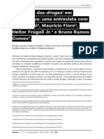 Entrevista A Questao Das Drogas Com Taniele Rui Et Al Aeskesis 2014