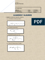 Actividad - Alquenos y Alquinos