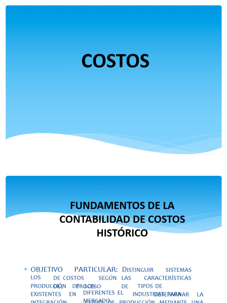 Sistemas de Costos en Contabilidad | PDF | Salario | Contabilidad