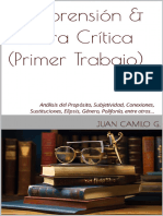 Trabajo de Comprensión Lectora y Lectura Crítica (Cátedra Univ. I - UdeA)