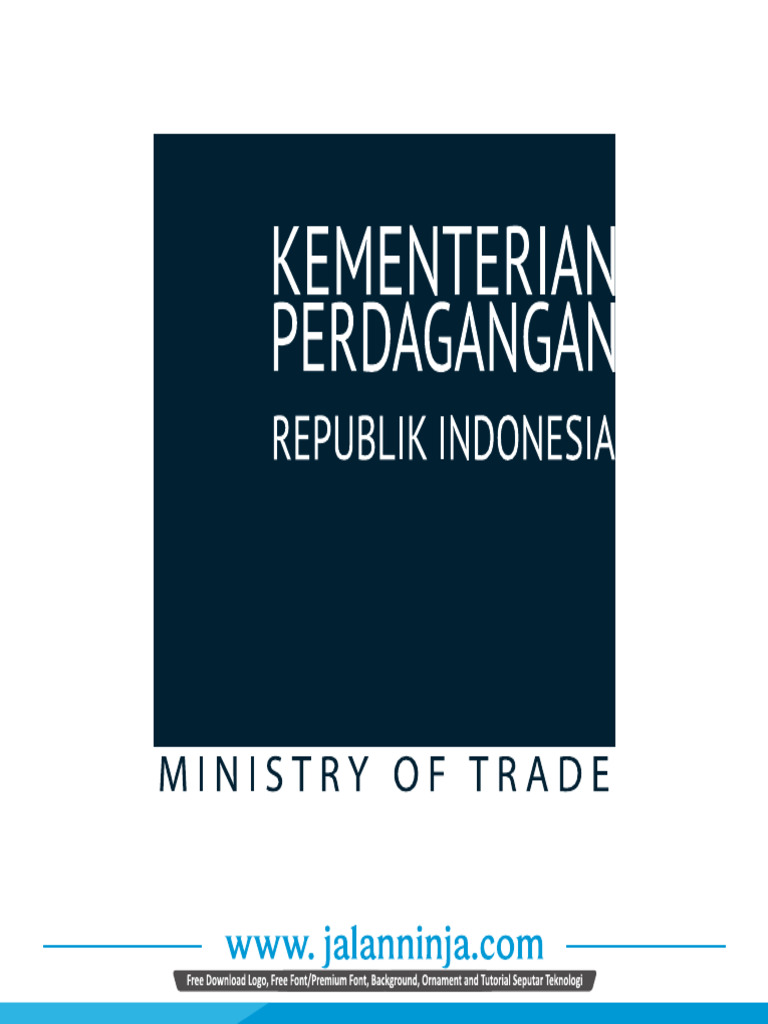 Logo Kementerian Perdagangan Vector Lengkap Format AI, CDR, PDF, Dan