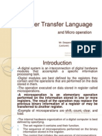 Register Transfer Language