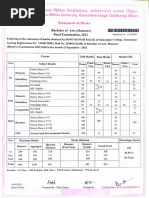 Greduation Mark Sheet