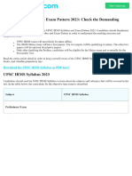UPSC IRMS Syllabus & Exam Pattern 2023 - Check The Demanding Books!