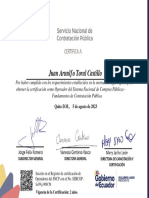 Fundamentos Contratación Pública