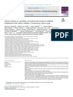 Abscess Volume in Orbital Cellulitis