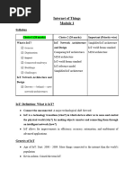 IoT - Module 1