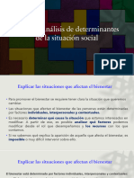 Semana 4. Análisis de Determinantes de La Situación Social