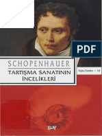 Schopenhauer: T Artlşma Sanatinin İncelii Leri