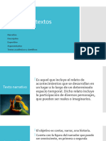 Tipos de Textos