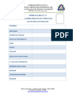 Doc. Carpeta Pasantes Bachillerato en Ciencias 2023