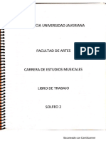 Libro de Trabajo Solfeo 2