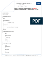 DS&AL - Sample Answersheet