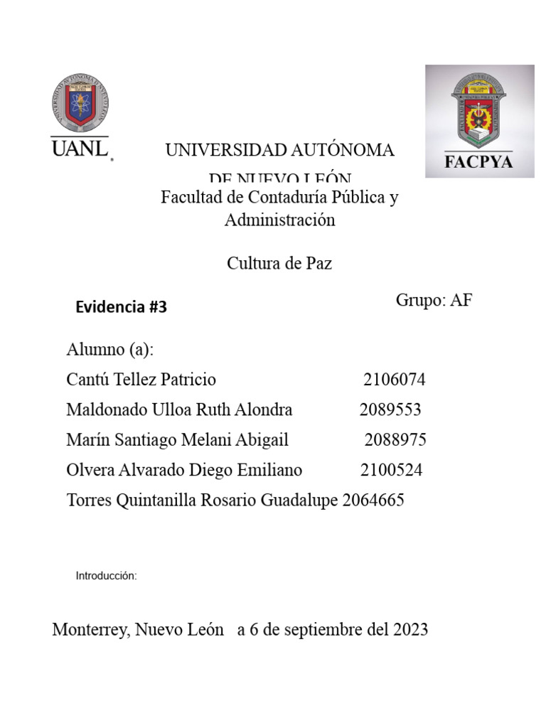 Promoviendo la Cultura de Paz en Comunidades | PDF | Justicia | Crimen ...