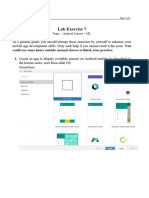 Lab7 - Android Sensors ML