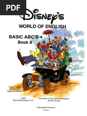 英語ディズニー　WORLD OF ENGLISH Disney's World of English Book 08 | PDF