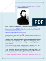 Părintele Arsenie Boca - Predică La Duminica Orbului Din Naştere. Orbul Din Naştere Şi Sufletele Oarbe