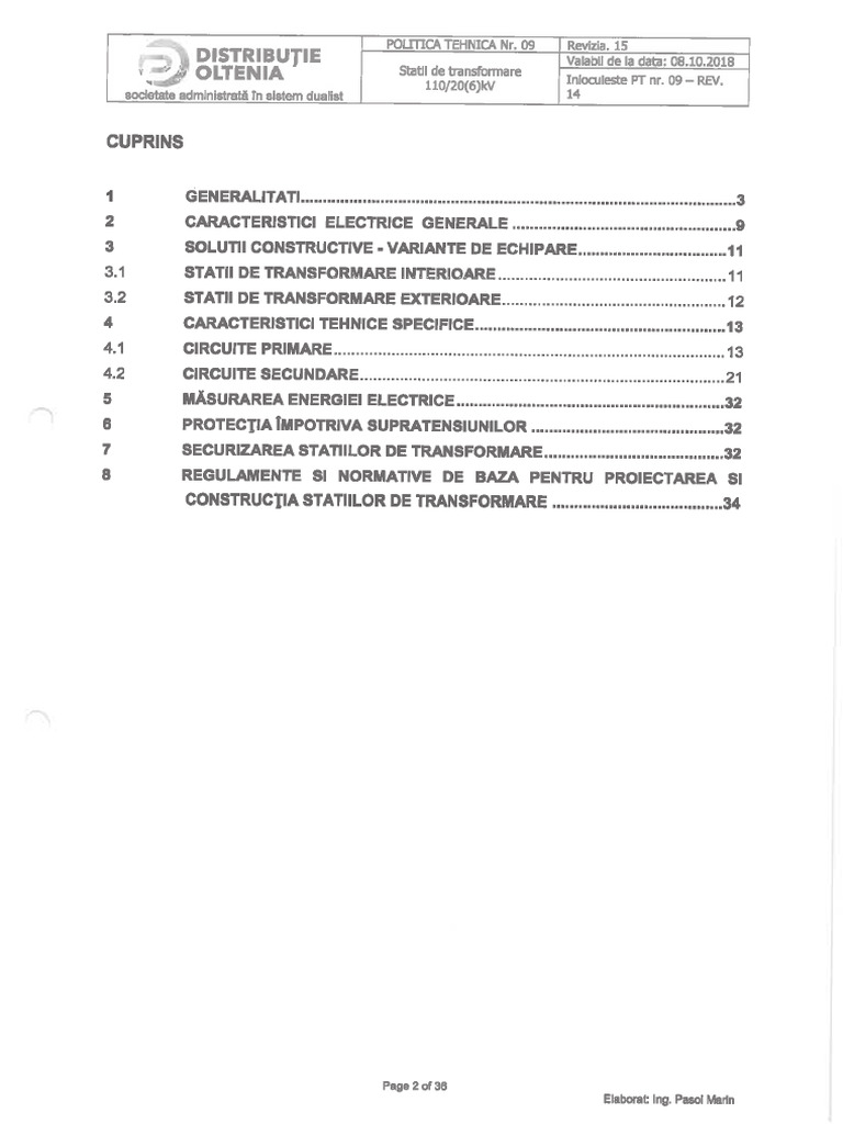 Statii de transformare 110 206 kv rev15 pdf