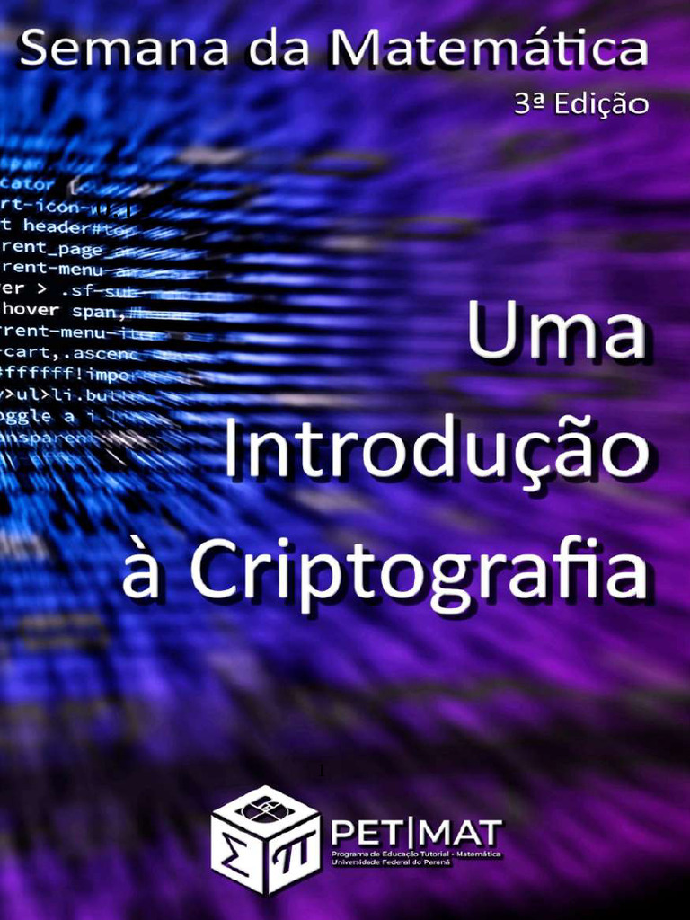 Uma Introdução á Criptografia Autor Amanda Maciel De Oliveira Beatriz