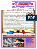 CL News Letter Vol 1 Issue 3 July 2017