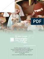 Cronograma - Presépio de Natal - Fernanda Lacerda