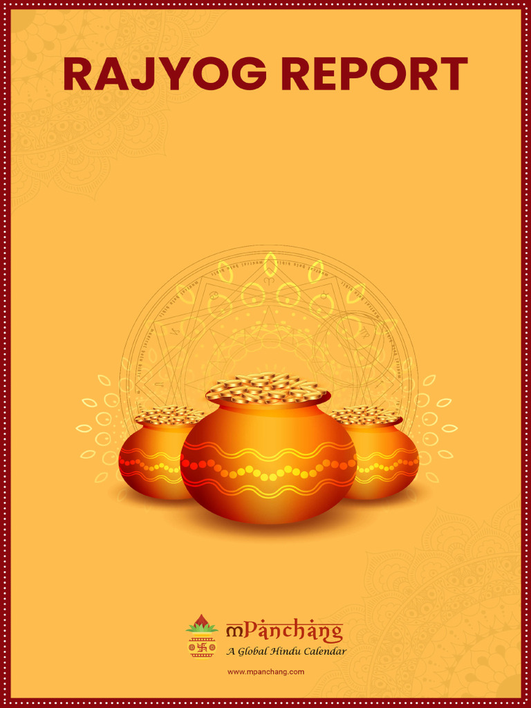 Rajyog Sample English | PDF | Planets In Astrology | Horoscope