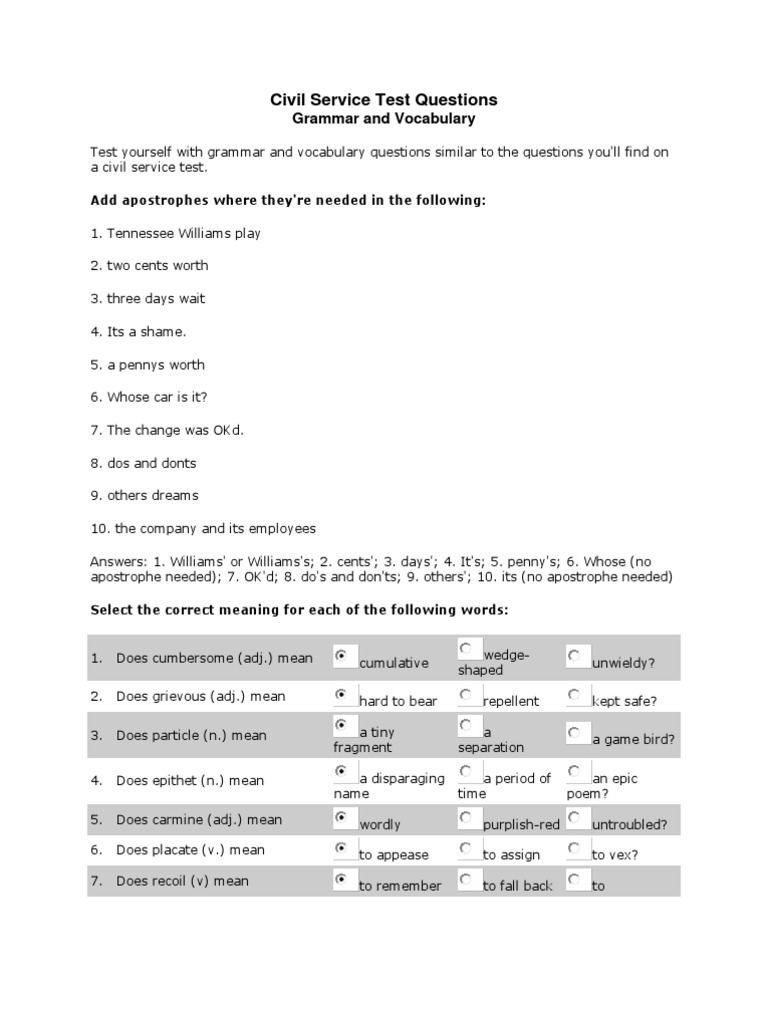 civil-service-test-questions