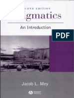 PDF Jacob Mey Pragmatics An Introduction Compress