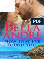 Now That I've Found You - Bella Andre