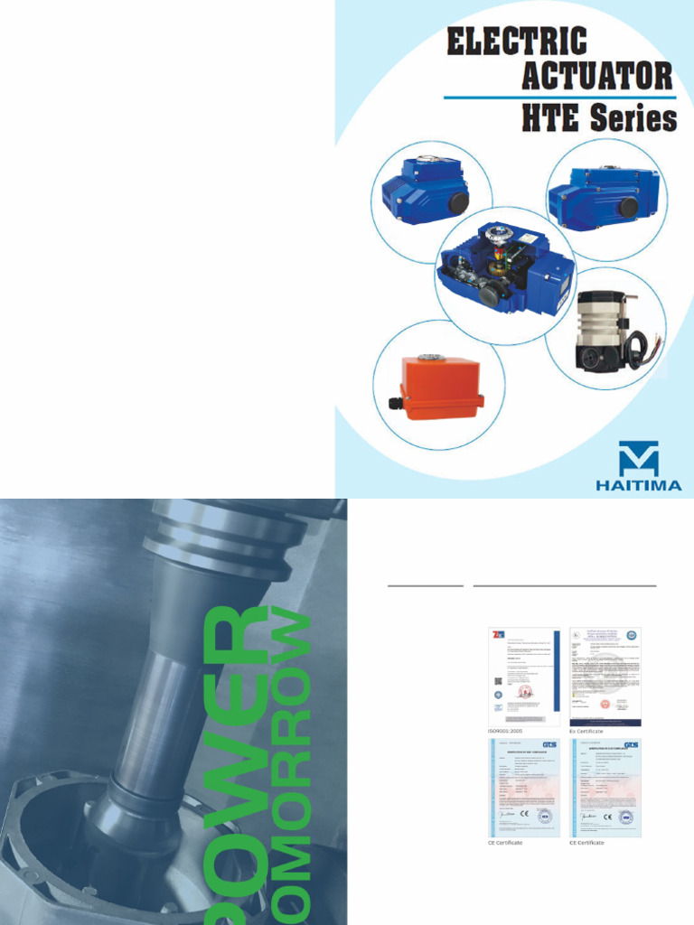 Catalogue Electric Actuator 1 PDF