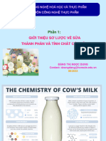 Bài 2. Thành Phần Hóa Học Của Sữa 08.2023