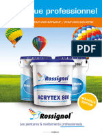 Catalogue Produits Peinture Rossignol