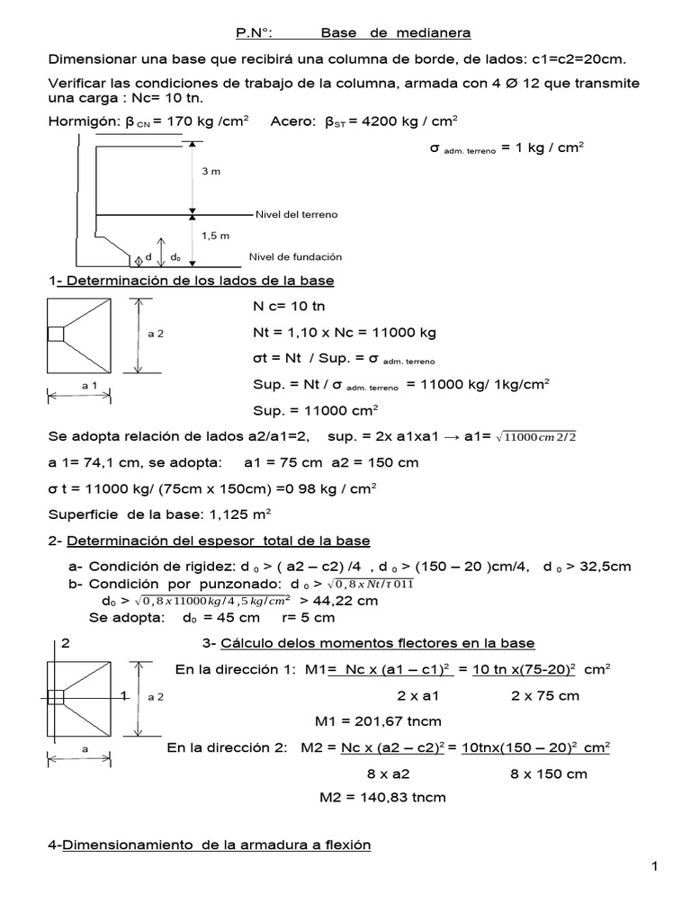 Base de Medianera | PDF