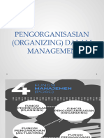 Pengorganisasian (Organizing) Dalam Managemen