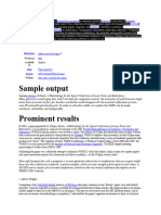 Sample Output: Scigen Is A