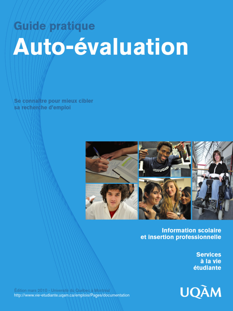 Guide d'Auto-évaluation Professionnelle | PDF | Motivation | Motivant