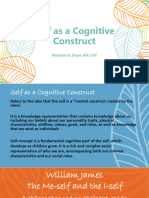 Self As A Cognitive Construct
