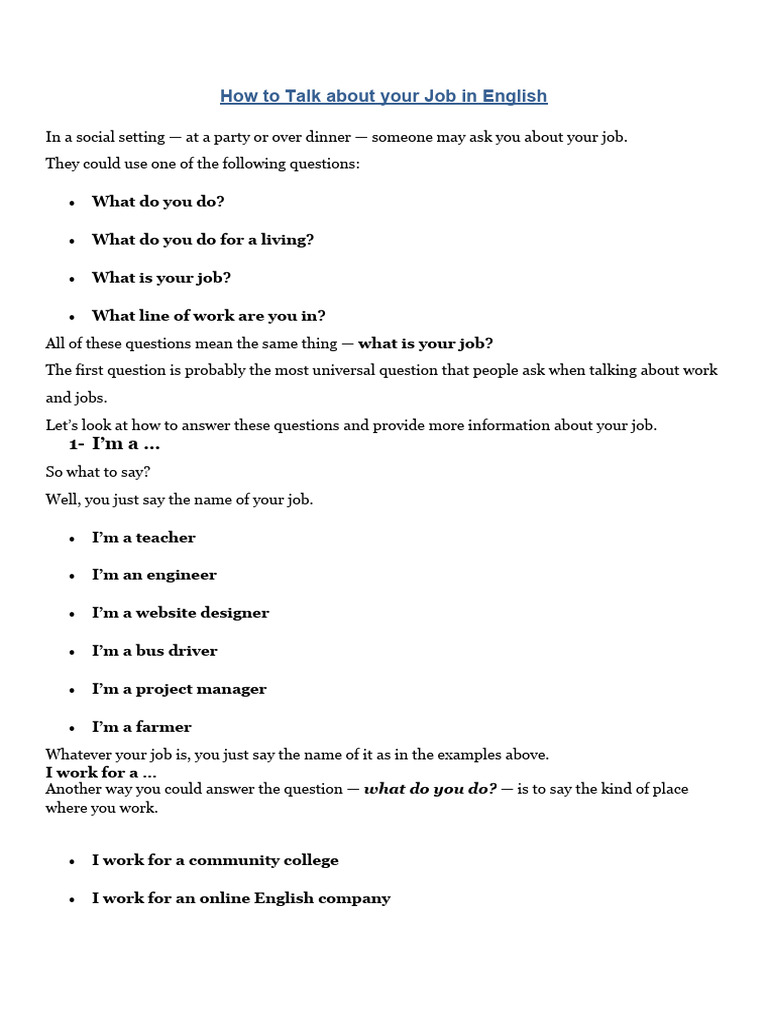how-to-talk-about-your-job-in-english-pdf-sales-marketing