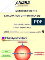 Ss Assay Methods for the Exploration of Fibrinolysis