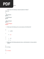 PD Mock Quiz - (9) 1 PDF