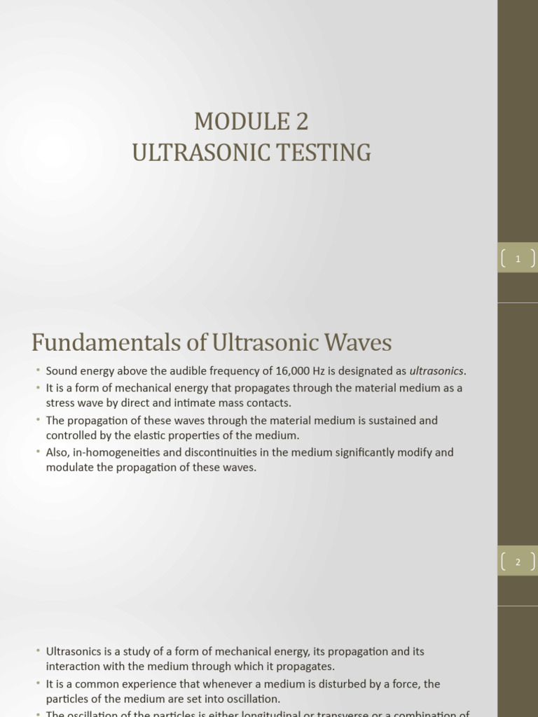 MET 413 PPT - Module 2 | PDF | Waves | Oscillation