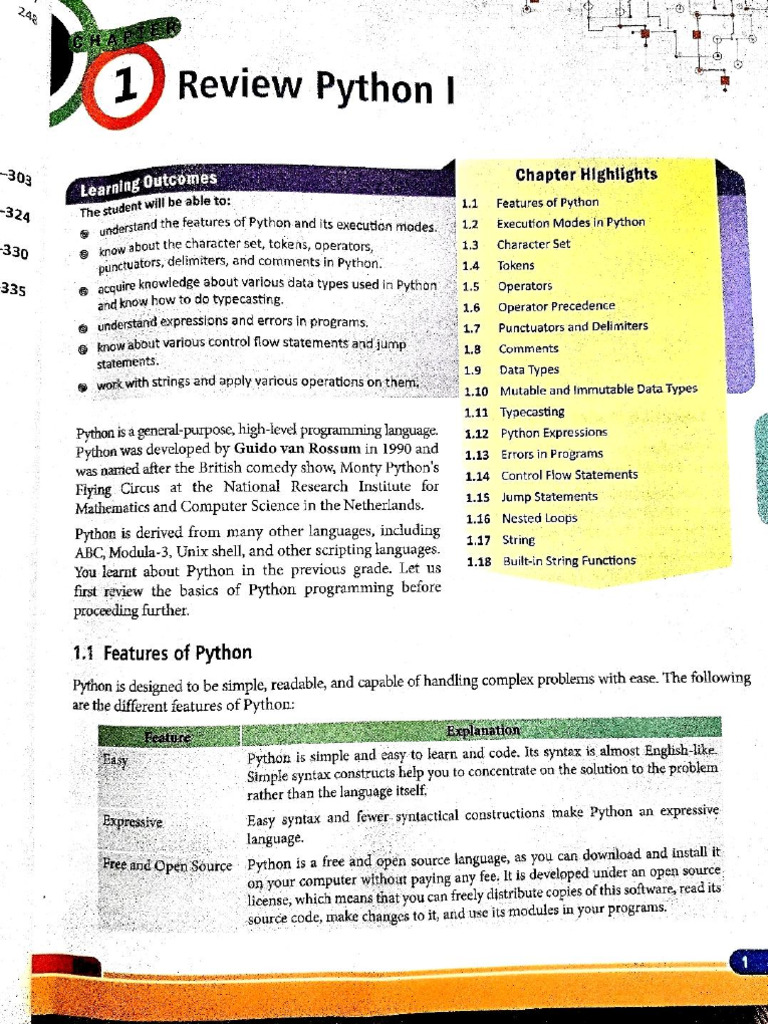 Reviewpython 1 | PDF