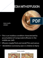 Otitis Media With Effusion