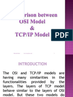 Comparison Between Osi Tcpip Model