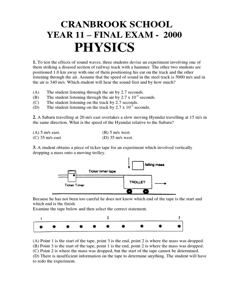 cranbrook-2000-physics-prelim-yearly-download-free-pdf-force-mass