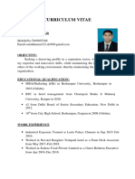 Biodata P SATISH