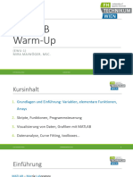 Matlab Warmup 1