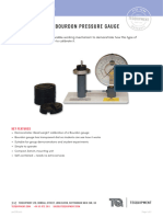 H3a Calibration Pressure Gauge Datasheet