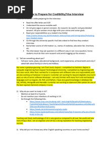 Interview Question & Sample Answers
