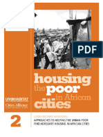 2 Low-Income Housing - Approached To Helping The Urban Poor Find Adequate Housing in African Cities